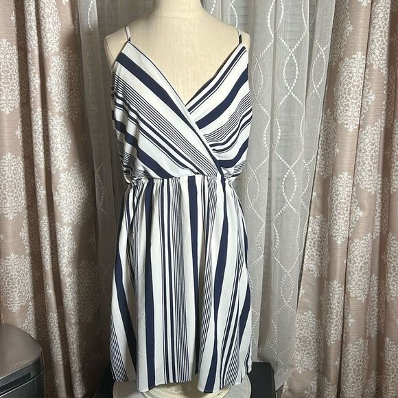 Monteau Striped Sundress size xl - Picture 1 of 6